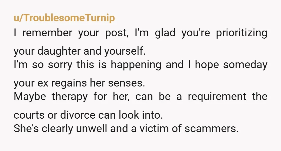 u/Evening-Turnip8407 First of all this is so f*** up and you are incredibly brave for standing up and taking that hit. AND, really, it's a brave thing to go to...