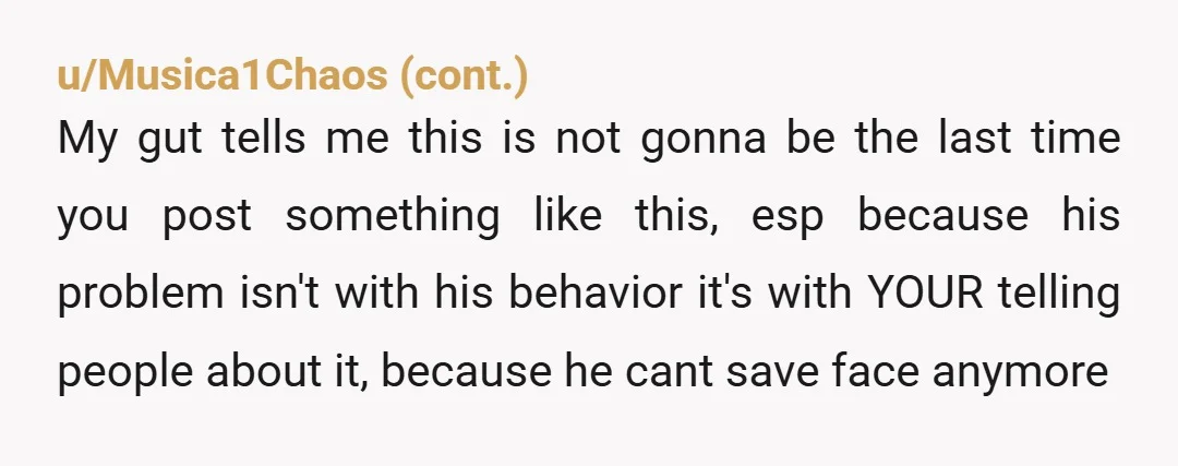 u/ashwynne Soooo hes trying to separate you from your support network? The ones that rallied behind you, made sure you were taken care of, and would still be there for...