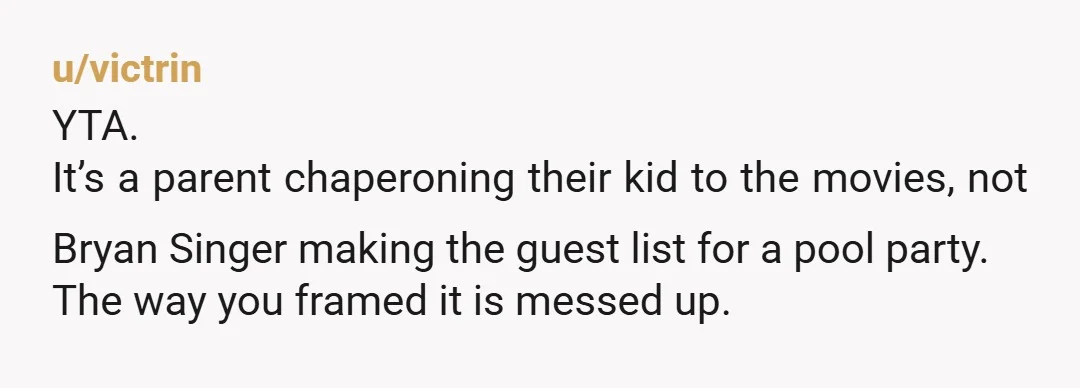 u/Both-Enthusiasm708 YTA Your title and tone really make it seem like the guy was gonna be some stranger the kids met online. That you are talking about one of the...