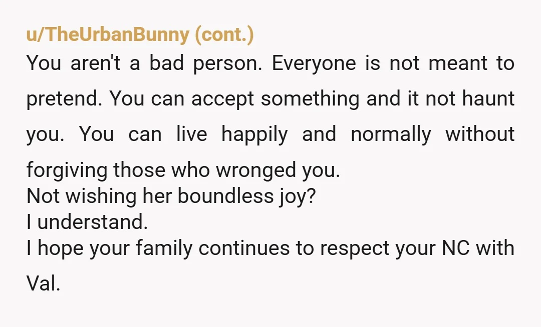 u/Gonebabythoughts I anticipate your sister will eventually abuse her second child like she did her first. I am not convinced this will even be enough to make your mom see...