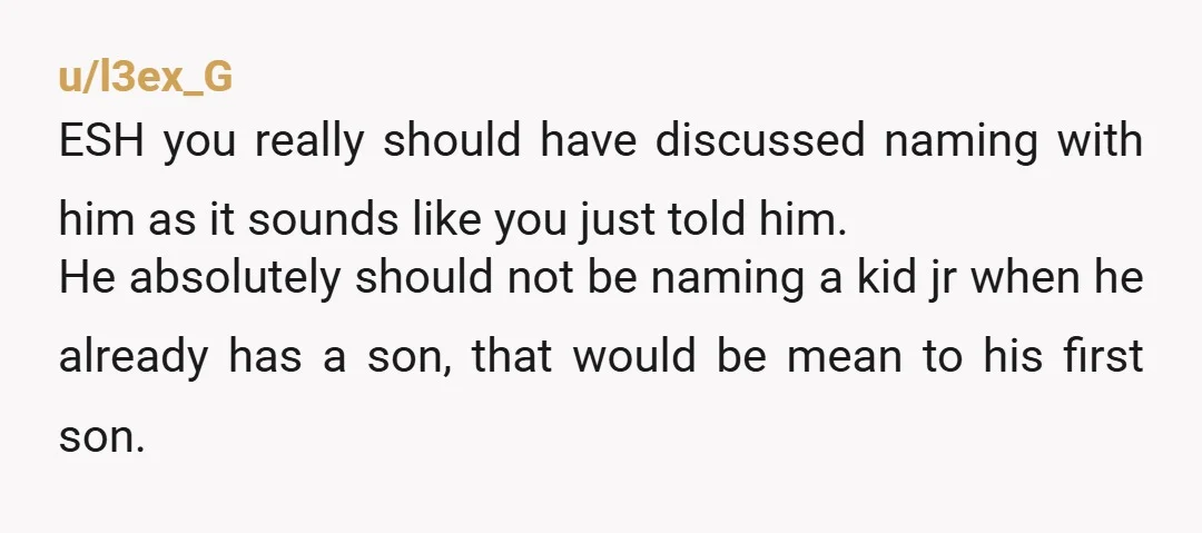 u/Salvanas42
Eh, it's best if you can come to a compromise, but I'm personally against jr.s in general so that's where my bias is.