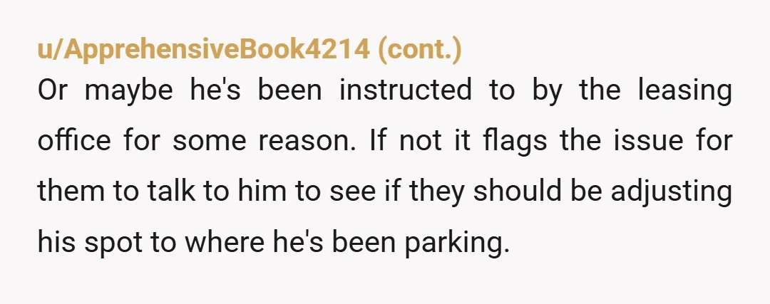 u/l3ex_G Soft yta, do not talk to him, you 100% should talk to the management company. Your neighbour is correct.