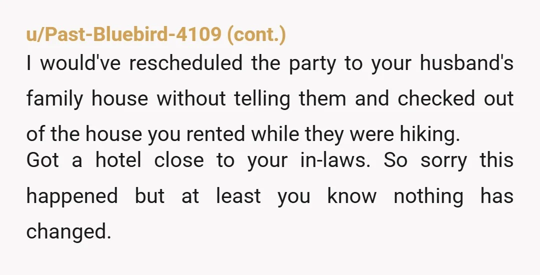 u/hengehanger You spent time, money and effort on introducing your child to these people who you already knew are dreadful. What on earth did you think would happen, that they'd...
