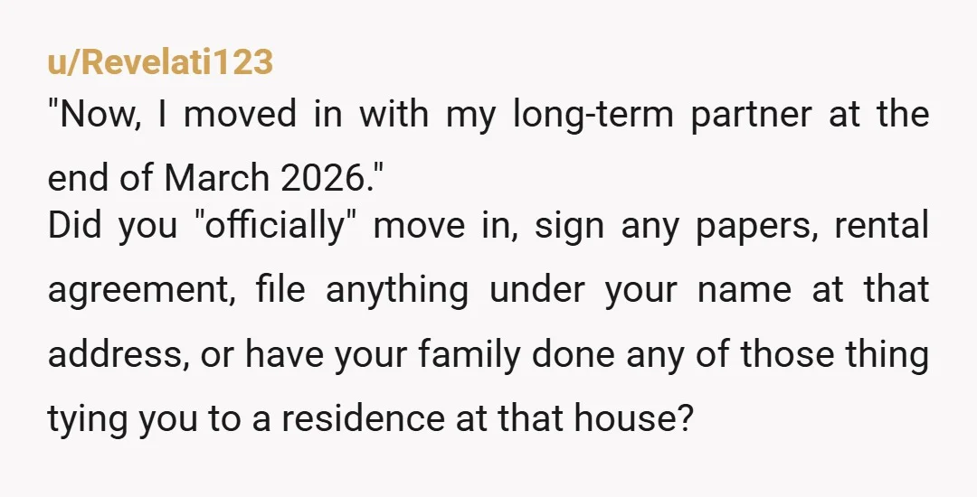 u/DependentFeeling9803 So your brother moved out a year ago? But left the electric in his name until it was shut off on 5/1? Sorry this isn't making a lot of...