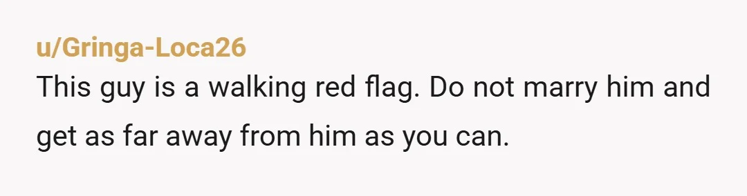 u/AshEliseB Please don't stay in an abusive relationship because you will be embarrassed to break it off. It will be so much easier to end this now and cancel the...