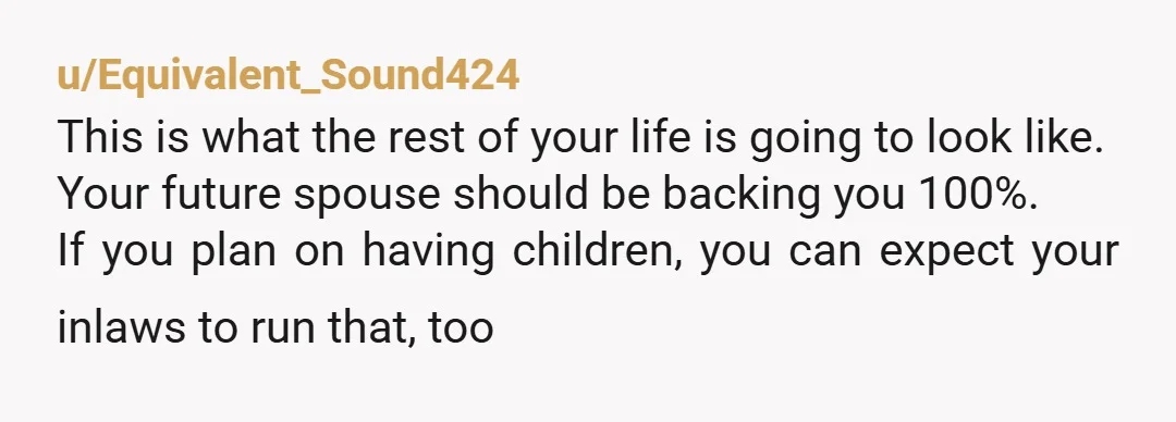 u/Livvylove
All the worst people at my wedding were unwanted and forced guest.
Your future husband should be handling this