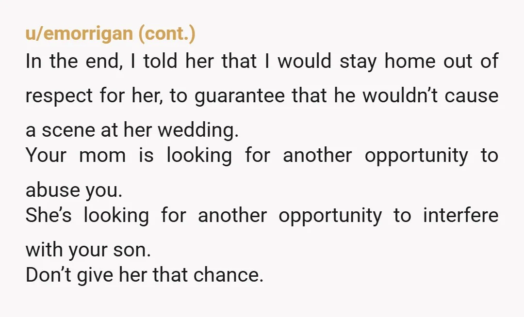 u/JCannaday3 I've had a very similar situation when I went no contact with a family member. I would never insist that my siblings have to do what I do, but...