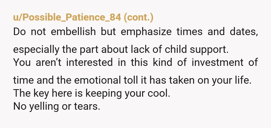 u/LeBronzeFlamez Just keep on stalling. My older half brother was never really a big brother to me, and throughout my 20s he would just really ask me or complain about...