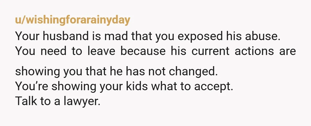 u/ThatsItImOverThis So your husband’s problem with you is that you don’t worship him enough. Your problem with him is that he treats you like crap. And he wants you to...