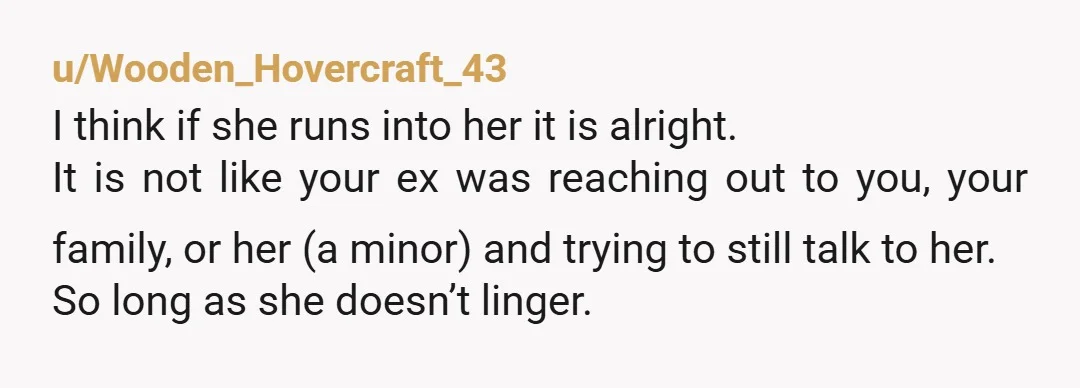 u/bella_bells19 YTA - you’re putting your petty feelings over your sisters, why can’t she interact with an adult that she “adored”? ETA: after seeing that the ex used racial slurs...