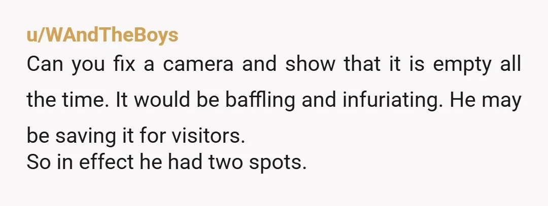 u/Vanilla-Mike If the new spot has somehow worked out better for him, that's OK. But HE should have told the leasing office so the first spot could be freed up....