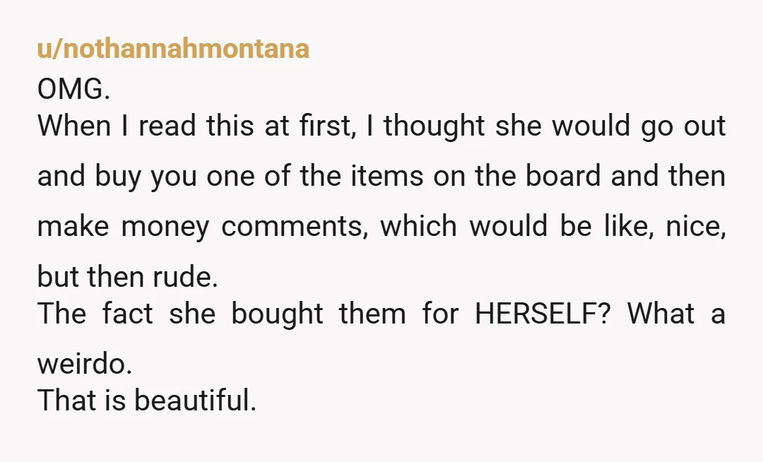 u/Threspian Reminds me of this one kids book where people keep copying the main girl’s hairstyle so she announced she’s going to shave her head, only to show up the...