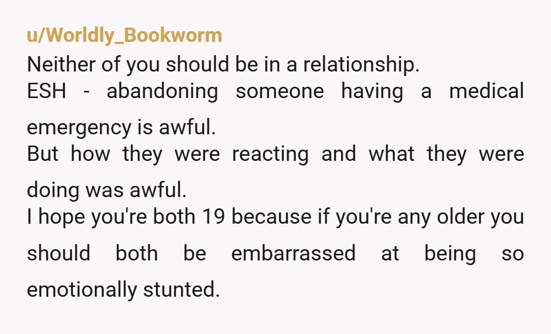 u/Subliminal-sandwich
It’s posts like this that make me happy to be single. ESH