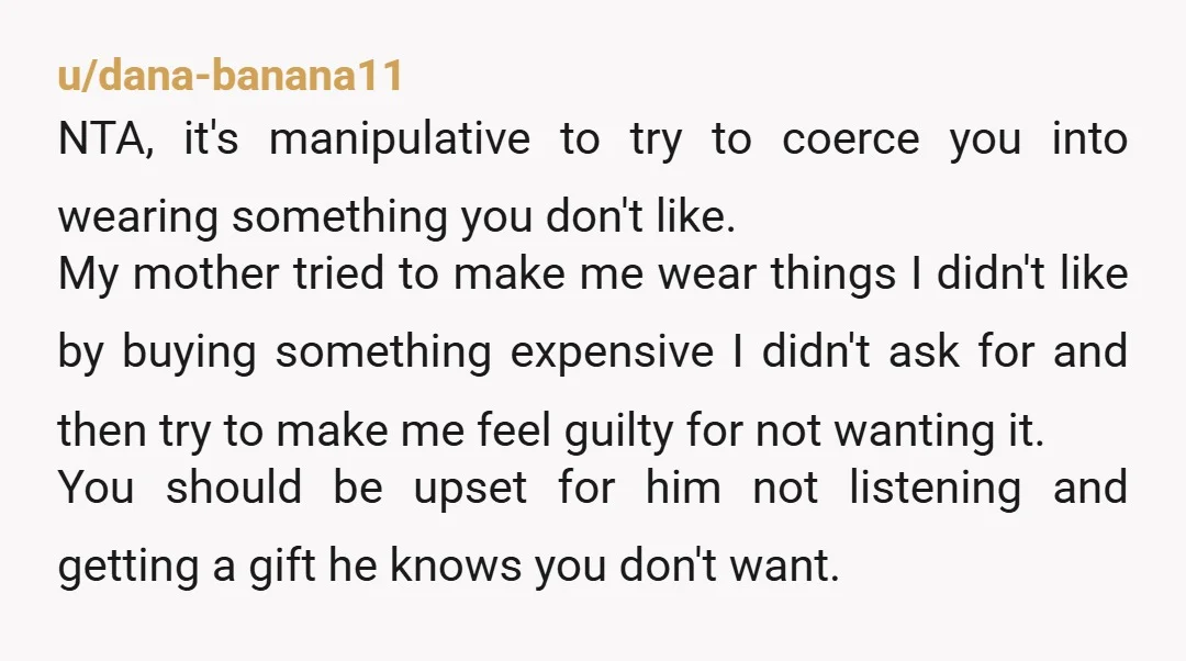 u/OtherwiseShirt4481 “or forgot the times its been mentioned over the years 🤷🏻‍♀️”....From a male perspective, he did not forget. This is about control, testing to see whether you’ll “sacrifice” that...