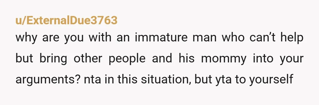 u/Aggravating_Ad9812 First, I wouldn’t have let it go in the moment. You are his wife and he has no business letting anyone talk about you like that. Second, you making...