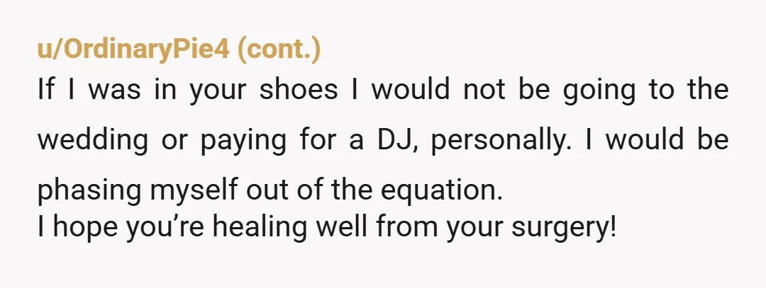 u/dyedinthewoolScot Give the same energy you are getting. You can’t always be the one who steps up. Stop the expensive gifting and trying to curry favour. She doesn’t value you...