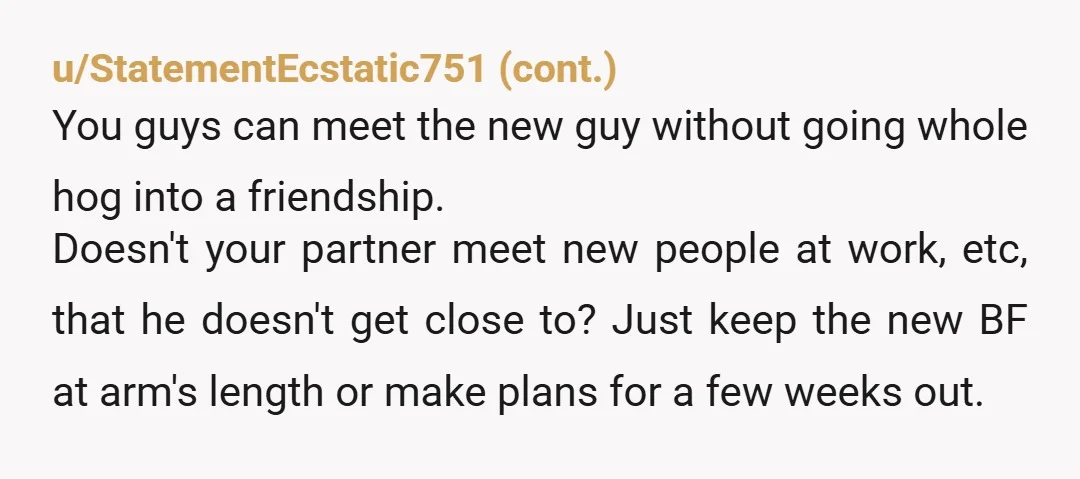 u/de_lame_y
ESH. you ARE expecting her relationship to fail, and she’s jumping into introducing partners to friends too early before they’re serious