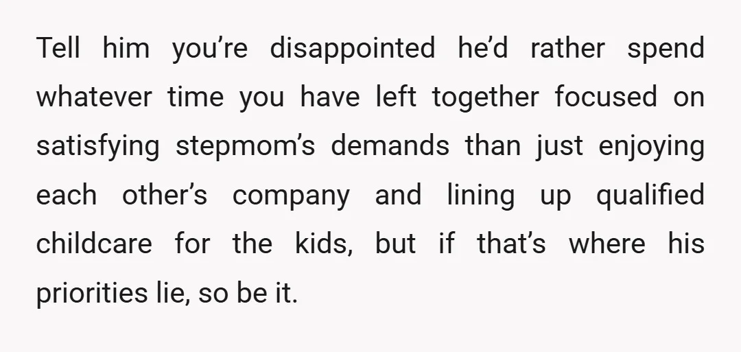 u/JouliaGoulia Tell him those kids are far luckier than you are; they’ve gone from 1 parent to 2, while you’re going from 1 parent to 0. Your dad is a...