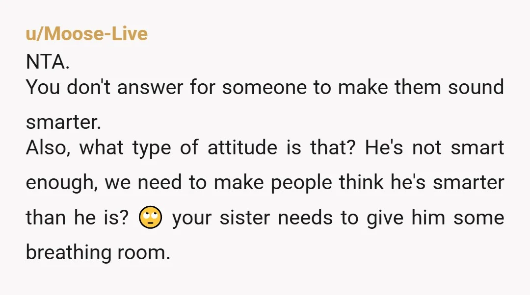 u/According_Hat2751 NTA. You advocated for her son and she felt a loss of control. She just didn’t like feeling those feelings. Not your fault at all and it sounds like...