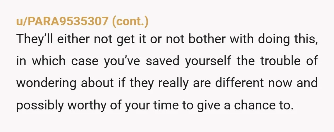 u/Dry_Fig7353
Are you sure they didn't realize they are getting old and need someone to take care of them? I would say no and live my life.