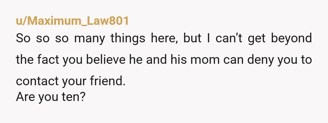 u/Puzzleheaded_Pin8373 i also get annoyed when my partner forgets little things like that (especially potentially dangerous things,) HOWEVER, Anne and his mom are way too involved in a tiff over...