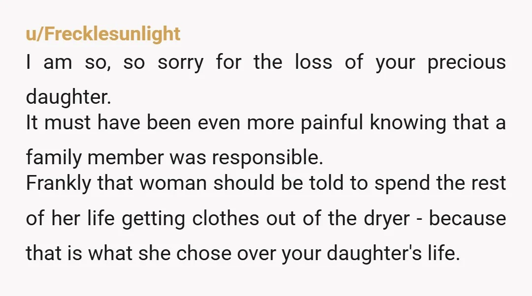 u/SomeSeeAWish I'm so sorry about your little girl. There are no words. I would cut all ties with this woman. Restraining order if possible. See a lawyer about her threats...