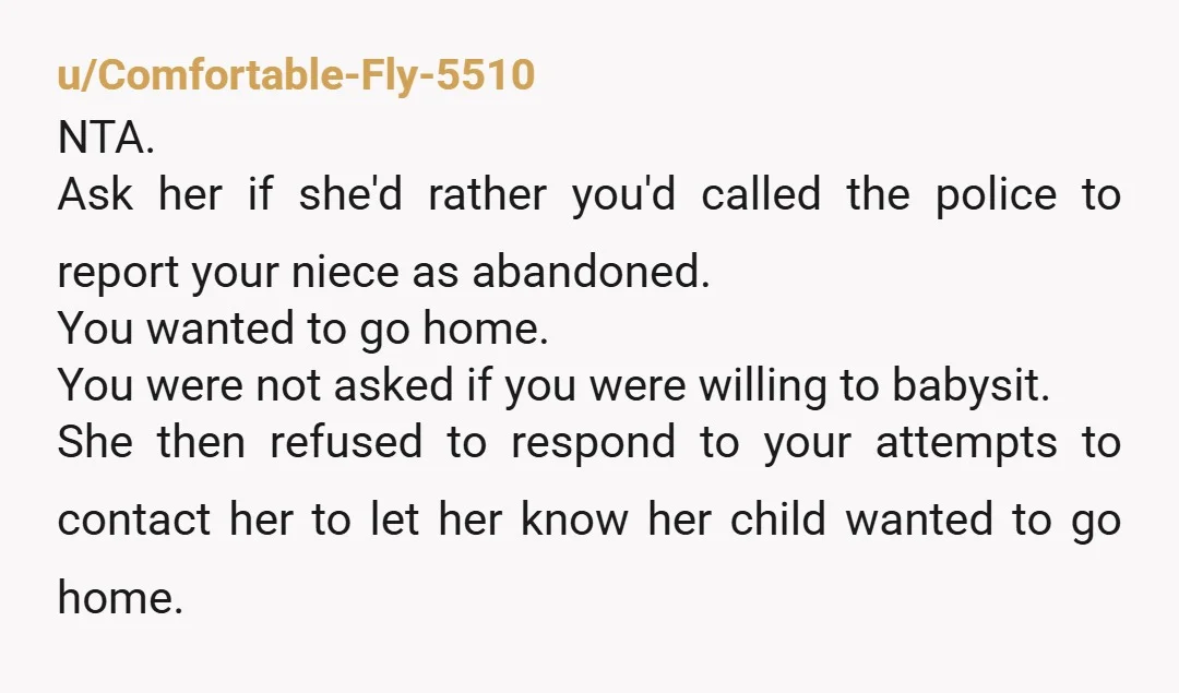 u/Beck943 NTA. I'm guessing your sister is younger than you?  Because she's acting immature and entitled as hell. 