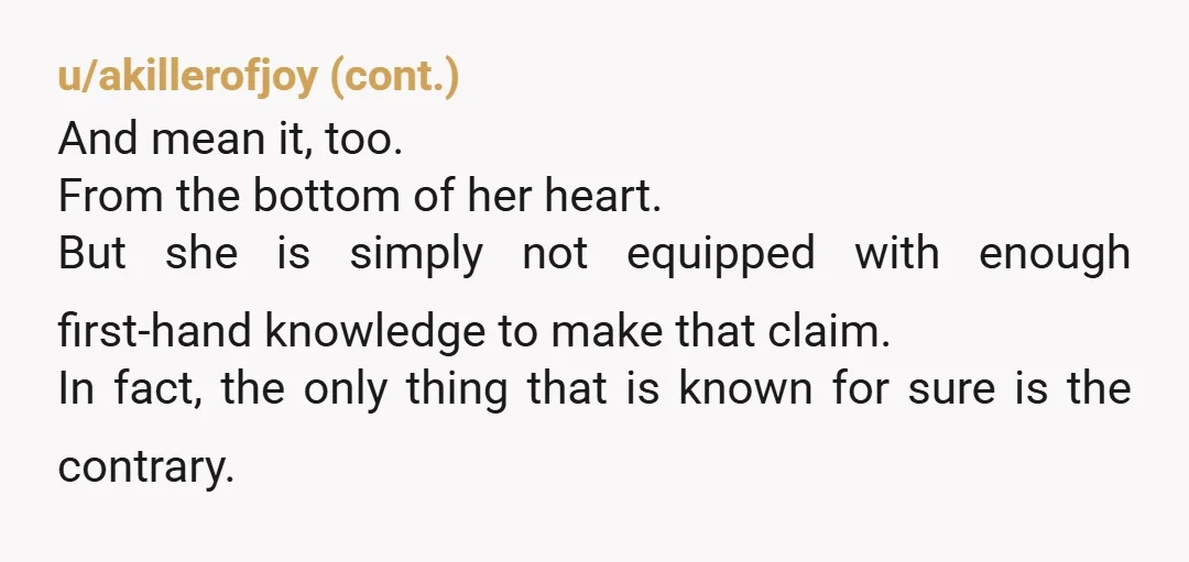 u/FaithlessnessTall853 The truth is she never got over her attachment to her ex somewhere inside, she still in love with him never got the closure she thought she had. She...