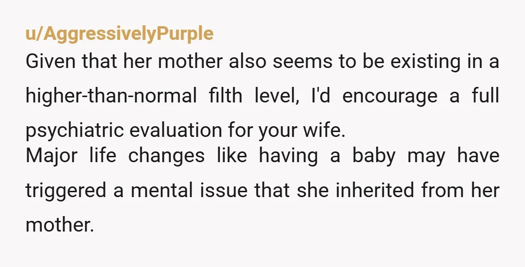 u/AffectionateBand2709 OP this baby cannot fend for itself.  Depression or not this baby is being neglected. You need to realize no matter what the reason she cannot be alone with...