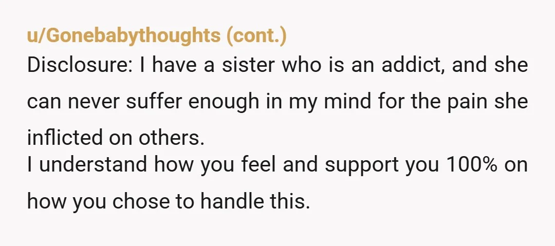 u/Danggoy
You are doing great by prioritizing Danny's wellbeing. I understand your boundaries and do hope that they respect it.