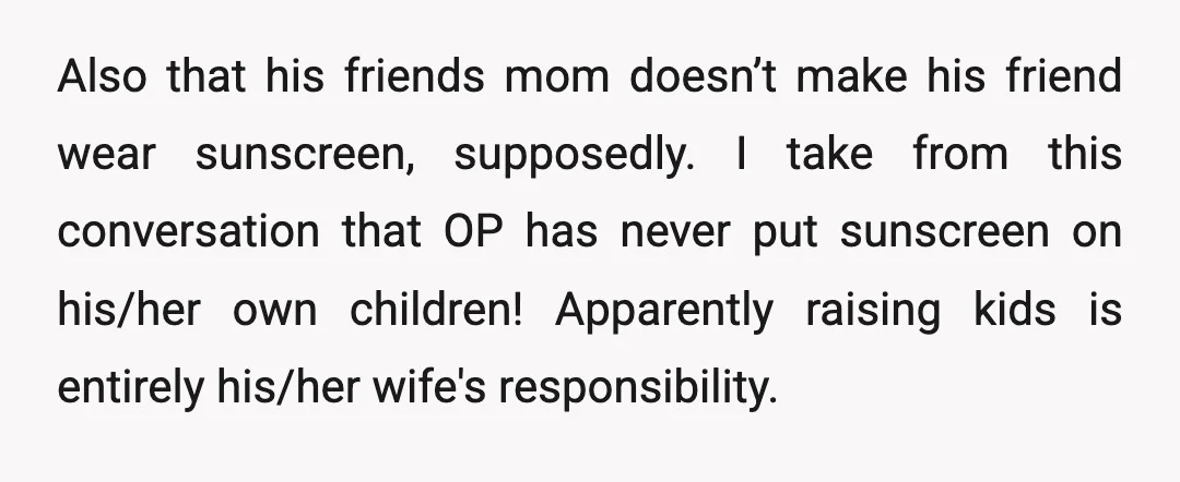 u/fIumpf
YTA.
A future “the divorce came outta nowhere” husband who is surprised his wife is upset when he tells his kids to make lists on why they hate mommy.