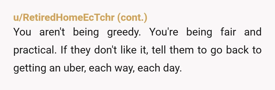 u/Flat-Ad2071 Nothing wrong with charging them. It sounds like you were doing it in secret intentionally because you thought that they might have a problem with it. If that’s the...