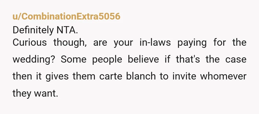 u/Top-Bit85
I feel for you.
It's like you are punishing the wrong people, that poor girl instead of punishing your ILs.
