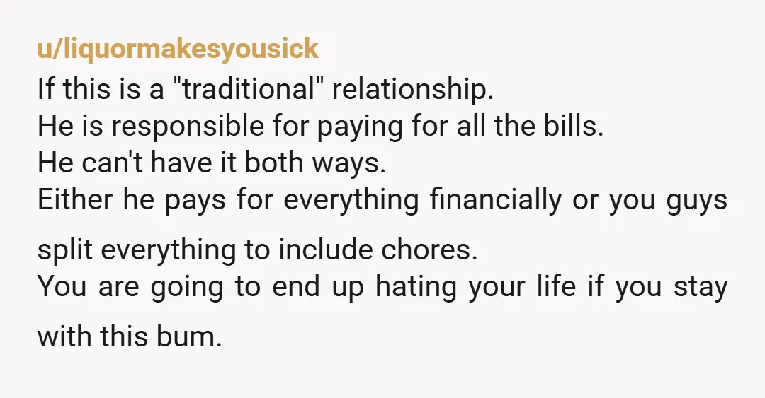 u/VenusInAries666 I mean, we're not really living in an era where the ideals of the 1950s are still workable. Most people can't afford to support themselves on a single income,...