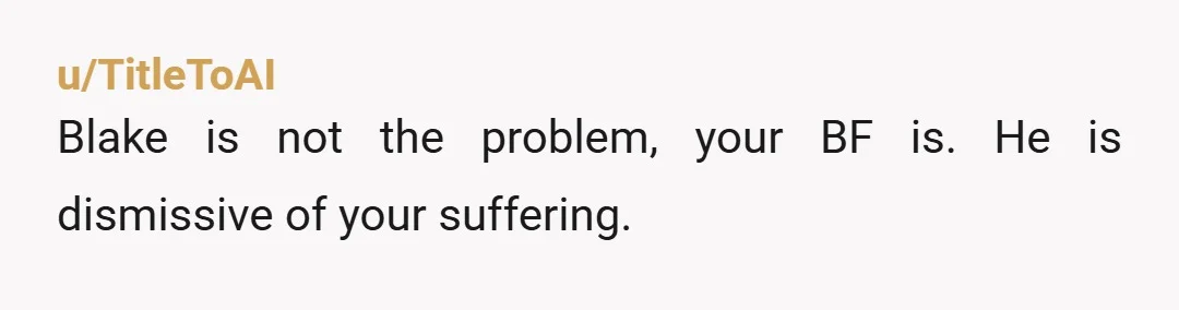 u/culprit007 Hey! 👋🏻 So I've actually been in situation kind of like this, where BF had a "best friend" constantly running interference. My own experience is this: if your BF...