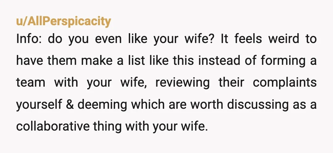 u/VolleyballSmurfette YTA. You're throwing your wife under the bus when you should have been on her side. Making your kid wear sunscreen - reasonable parenting. Requiring trampoline supervision- reasonable parenting....