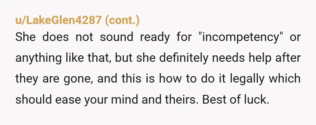 u/SnooBananas7203 You need to talk to your parents about talking to a lawyer and setting up a trust. You need a neutral party (aka a lawyer) to navigate this situation....