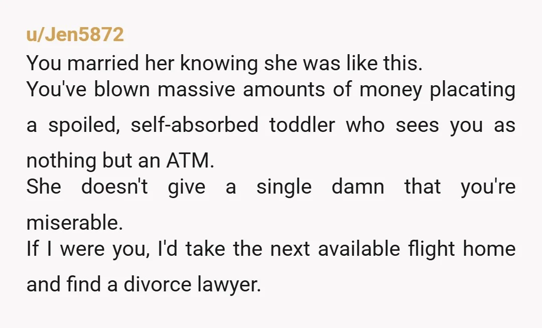 u/HatsAndTopcoats She keeps showing you over and over that she sucks, and you keep deciding to continue with her anyway. How do you expect this strategy to pay off for...
