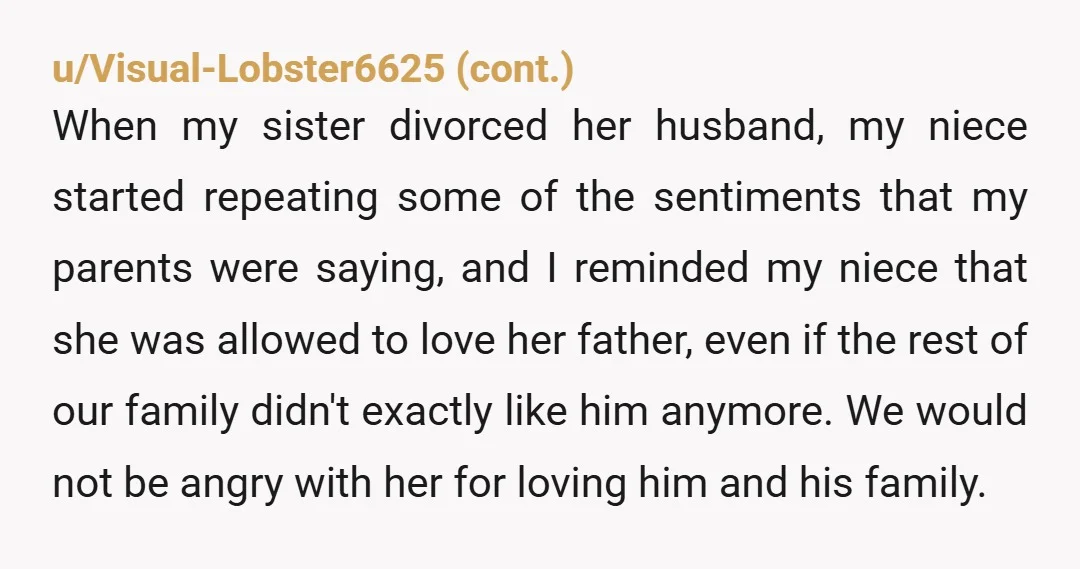 u/Asjata NTA. Your sister is learning about the natural consequences of her choices, which is an important lesson for a child to learn. She’s also learning about others’ autonomy and...