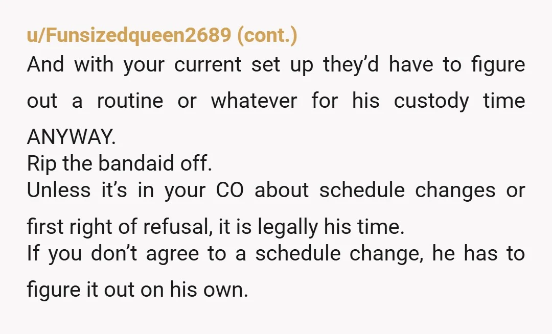 u/Lumpy_Square_2365 Sounds like he has a scared he'll have to step up and take care of his oldest daughter because of course his wife will be dealing with the baby....