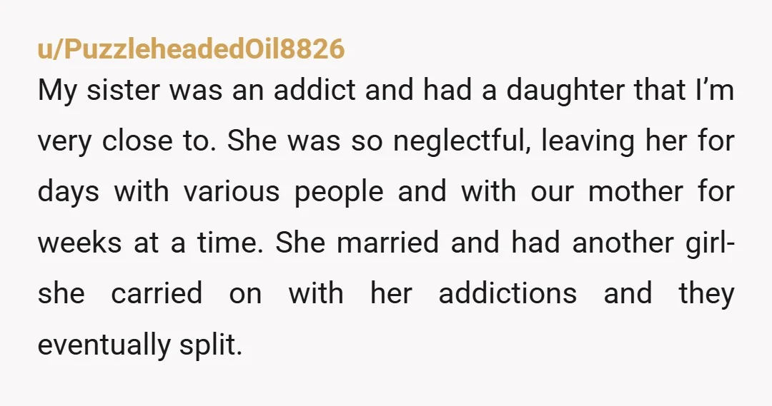 u/EnvironmentalBug5525 Is the BF an ex addict too? If so I figure there's an 80% chance that by the time this child is 6 years old, you'll have custody of...
