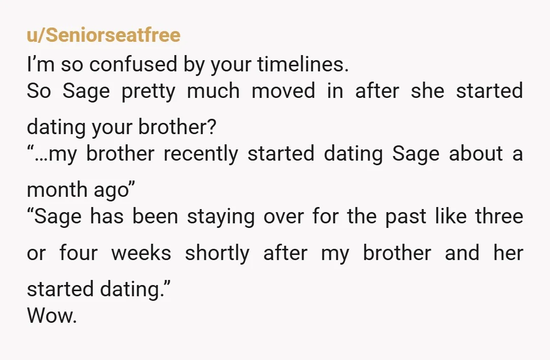 u/dani3lo
Fake or ai story. Ragebait used to be believable