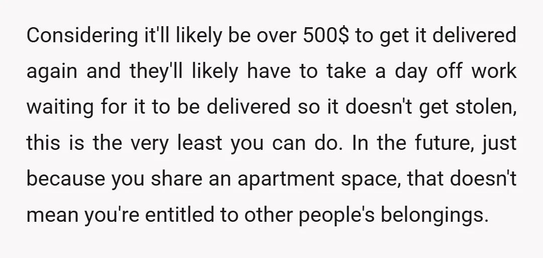 If you knew you would have friends over and that you would likely be wanting to use the blender (even if only as a possibility) you could've asked your roommate...