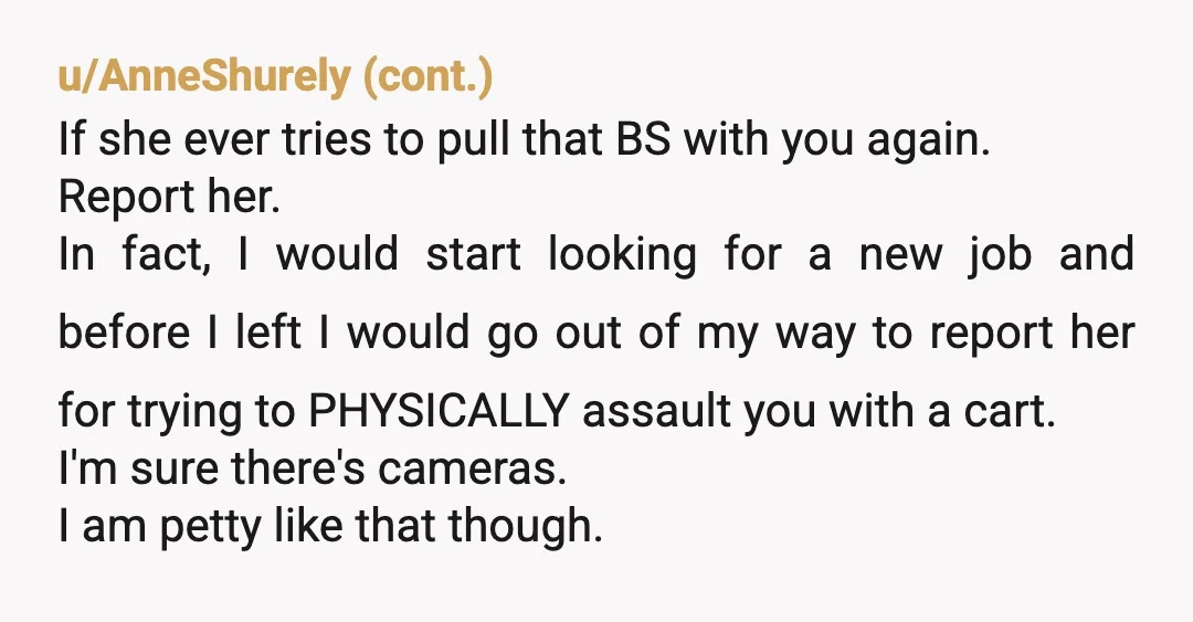 u/GroovyYaYa NTA - and tell HR again that Shane is spreading rumors about you. To the others say "You have no idea what he's said to me in private. You...