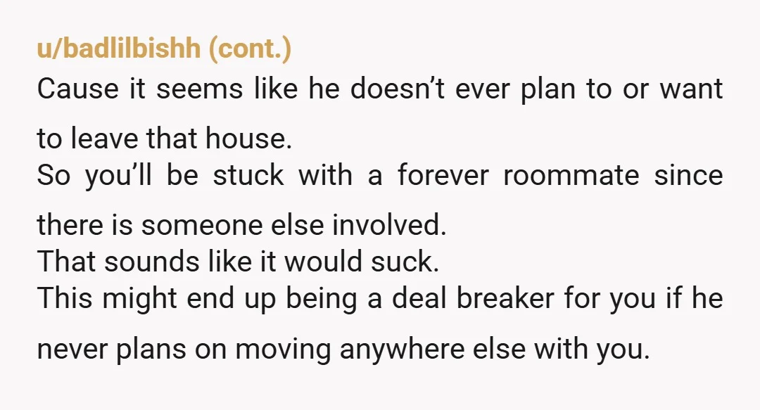 u/transferingtoearth
Info
Can you move in part time with someone else and then ask him to help totally remodel that space too?