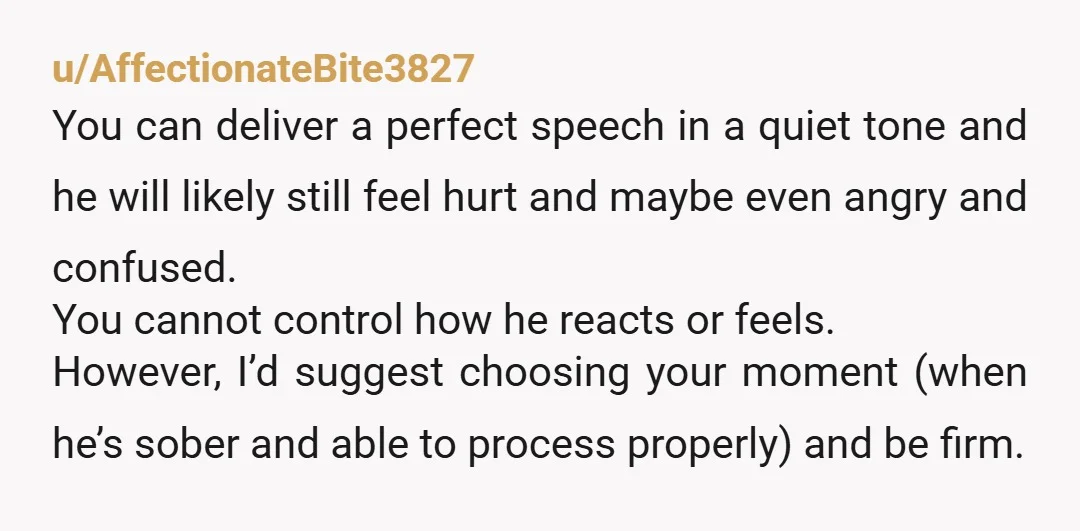 u/Puzzleheaded_Lie6786 My ex and I were together for 17 years. This feels very similar to my reality back then. My advice is to get a trusted friend and role play...
