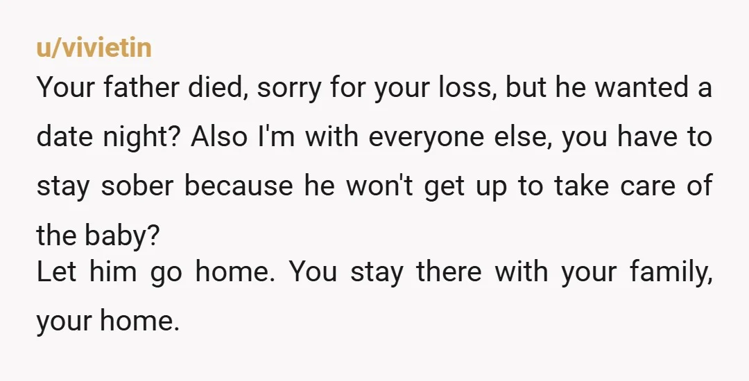 u/TheLostKitten19 I don't like to jump on the "divorce bandwagon" however I won't through something similar when my dad passed and I had an emergency C-section due to a placental...
