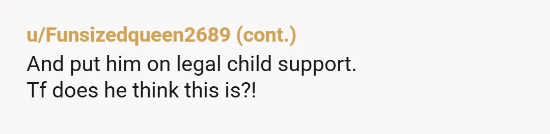 u/Tall-Payment-8015 It's a legal custody order. End of story. You aren't disrespecting anything. Don't engage. He will have to have the legal order changed.