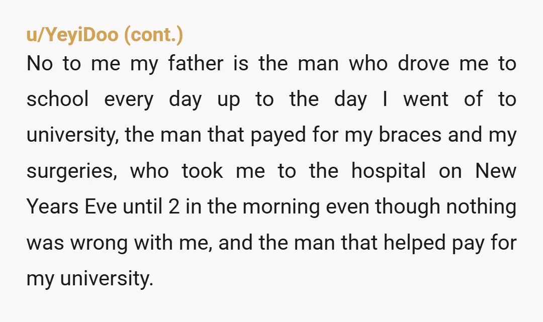 u/janefryer Your ex had parental rights to your kids, and he would have had rights in a court of law. The fact that he rarely saw the kids before that...