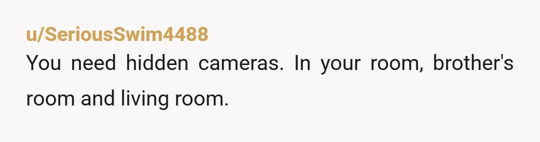 u/Wyldjay2
Set up cameras, or get into their phones.
Discreetly.
Save any evidence you find.
Then confront them.
It does sound like they’re boning.